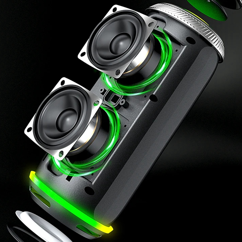 Bluetooth Speaker Waterproof - 360 스테레오 무선 블루투스 스피커, 컬러