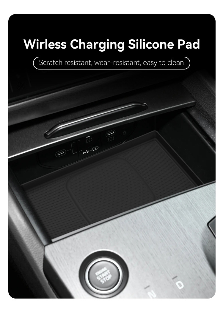 Wireless Phone Charger Pad - 기아 스포티지 NQ5 2026용 실리콘 무선