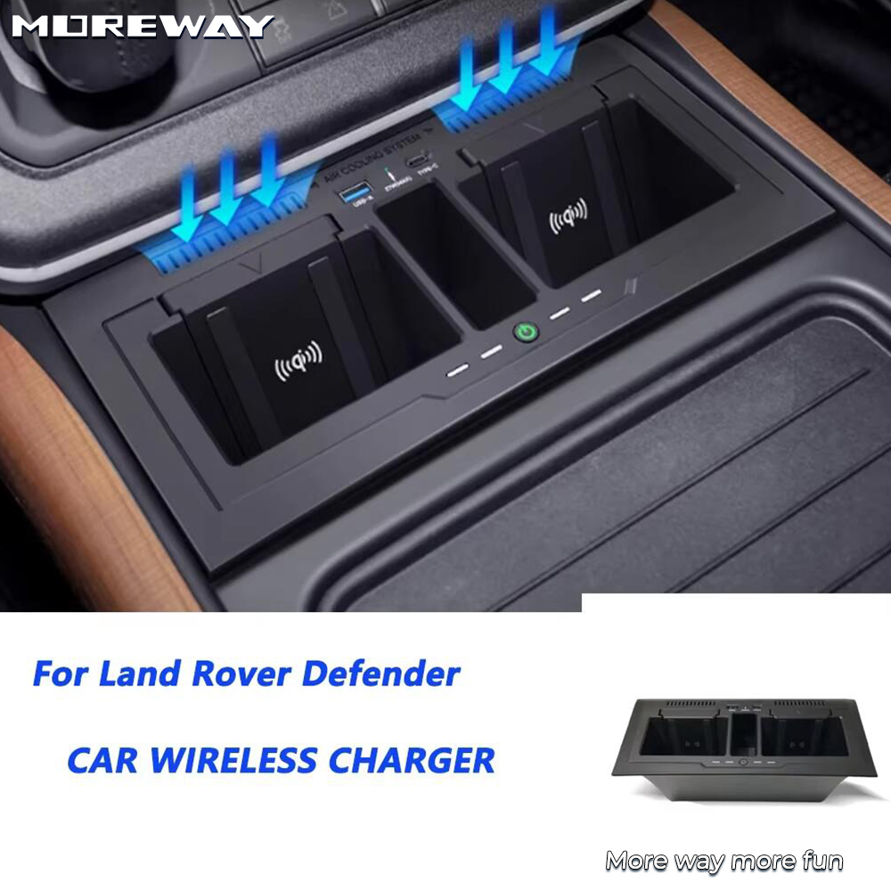 Wireless Phone Charger Pad - 모어웨이 고속 충전 차량용 무선 충전