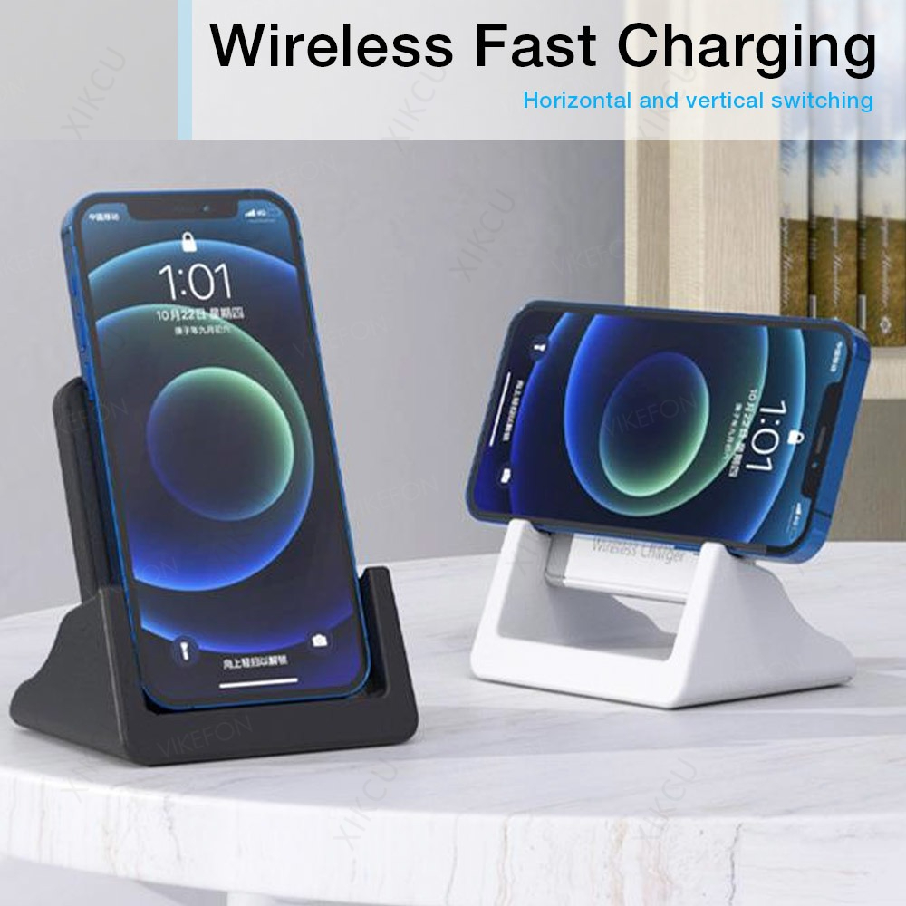 Wireless Phone Charger Pad - 데스크탑 탈착식 휴대폰 거치대 충전 패드
