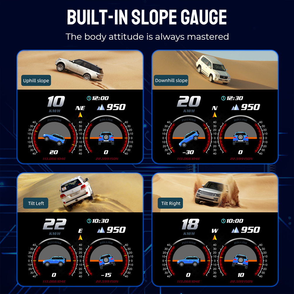 P2 OBD2 HUD 자동차 헤드업 디스플레이 시계,  - Electronics Gadgets For Car 리뷰 및 가격