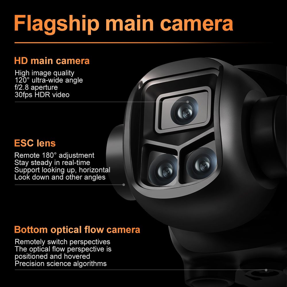 브랜드+ V988 8K 프로페셔널 4K 드론 HD 3중 - New Gadgets Electronic 리뷰 및 가격