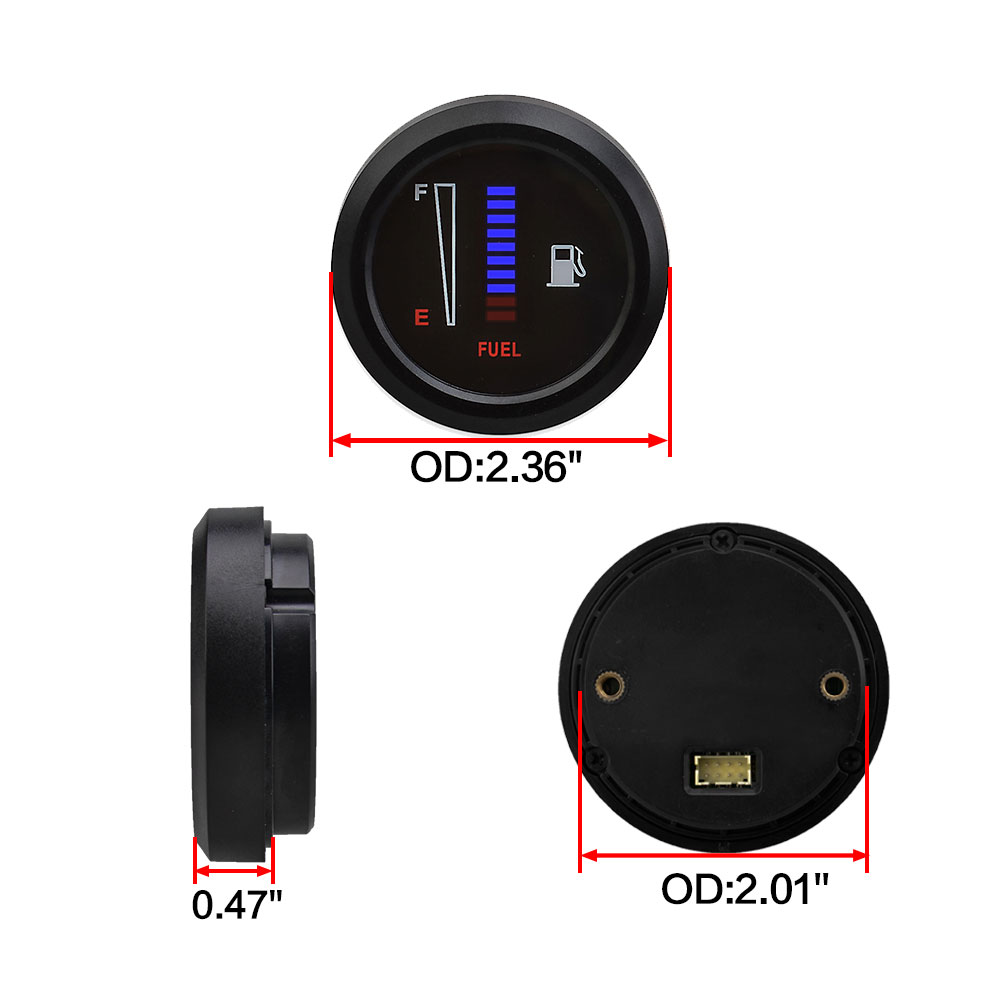 차량용 오토바이 연료 레벨 게이지, 전자식 LED, 초 - Electronics Gadgets For Car 리뷰 및 가격