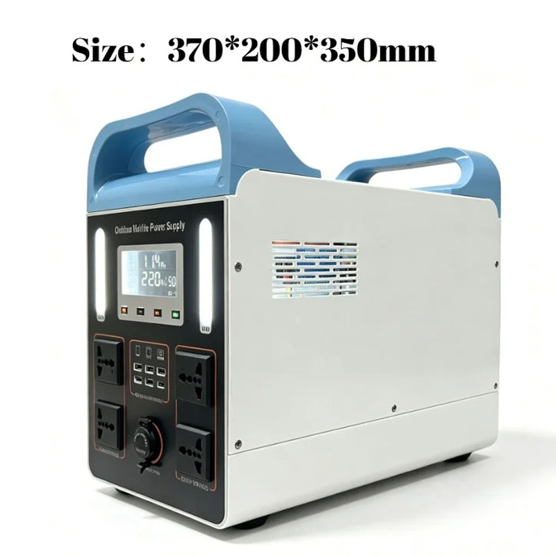 600W 휴대용 발전소 555Wh LiFePO4 배터리 - Solar Powered Charger 리뷰 및 가격