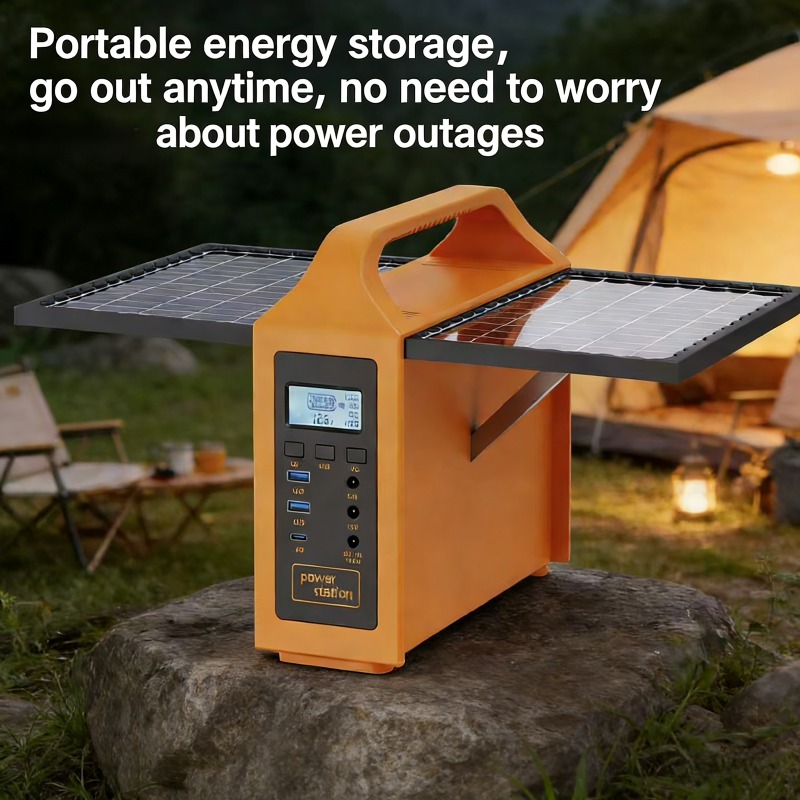 150W 휴대용 태양광 발전소 LED 조명 및 태양광  - Solar Powered Charger 리뷰 및 가격