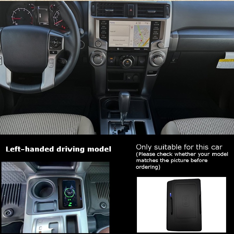 Toyota 4Runner (미국 버전) 2017-20 - Wireless Phone Charger Pad 리뷰 및 가격