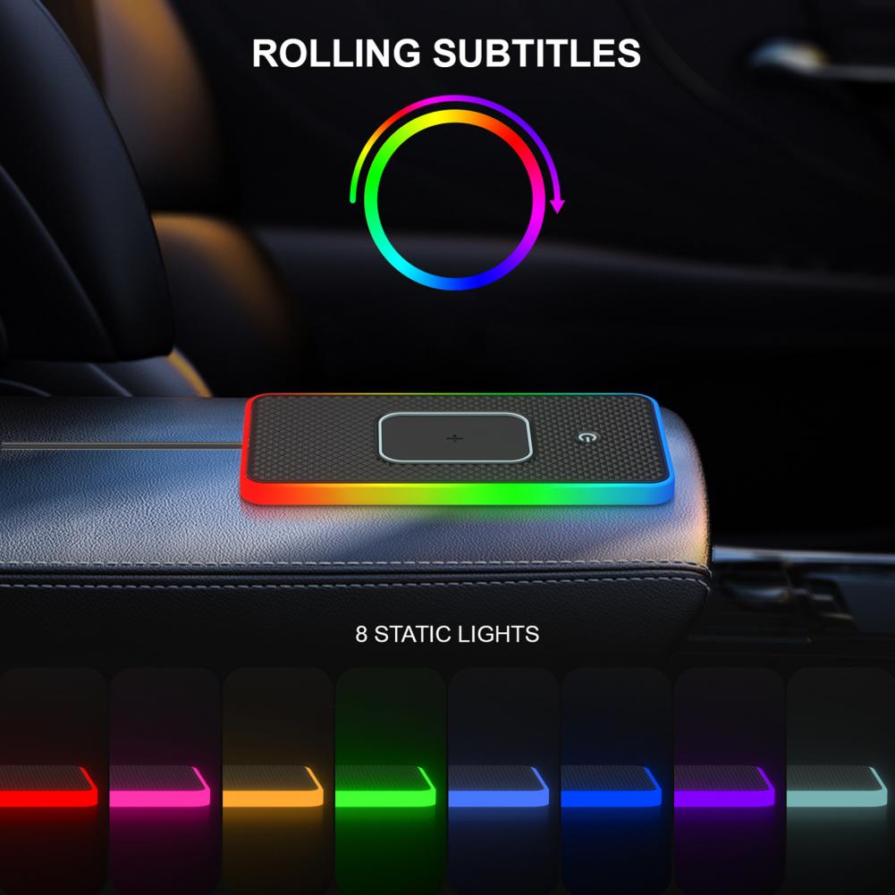 차량용 무선 충전기 20W 고속 무선 충전 패드, 미끄 - Wireless Phone Charger Pad 리뷰 및 가격