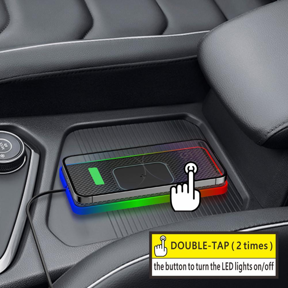 차량용 무선 충전기 20W 고속 무선 충전 패드, 미끄 - Wireless Phone Charger Pad 리뷰 및 가격