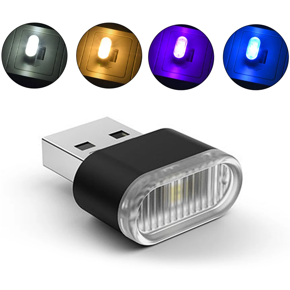 USB 자동차 컬러풀 라이트 자동차 액세서리 자동차 라 - Electronics Gadgets For Car 리뷰 및 가격