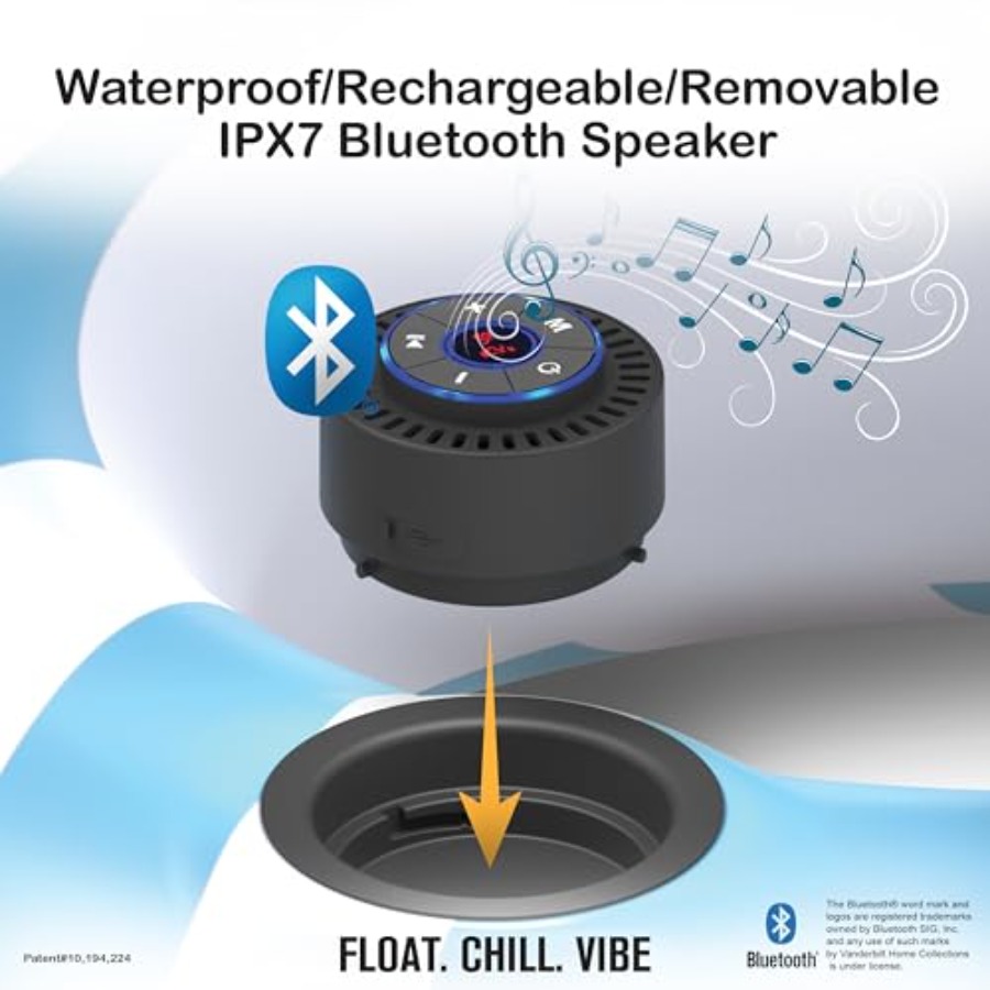 블루투스 IPX7 방수 스피커 컵홀더가 있는 성인용 풍 - Bluetooth Speaker Waterproof 리뷰 및 가격