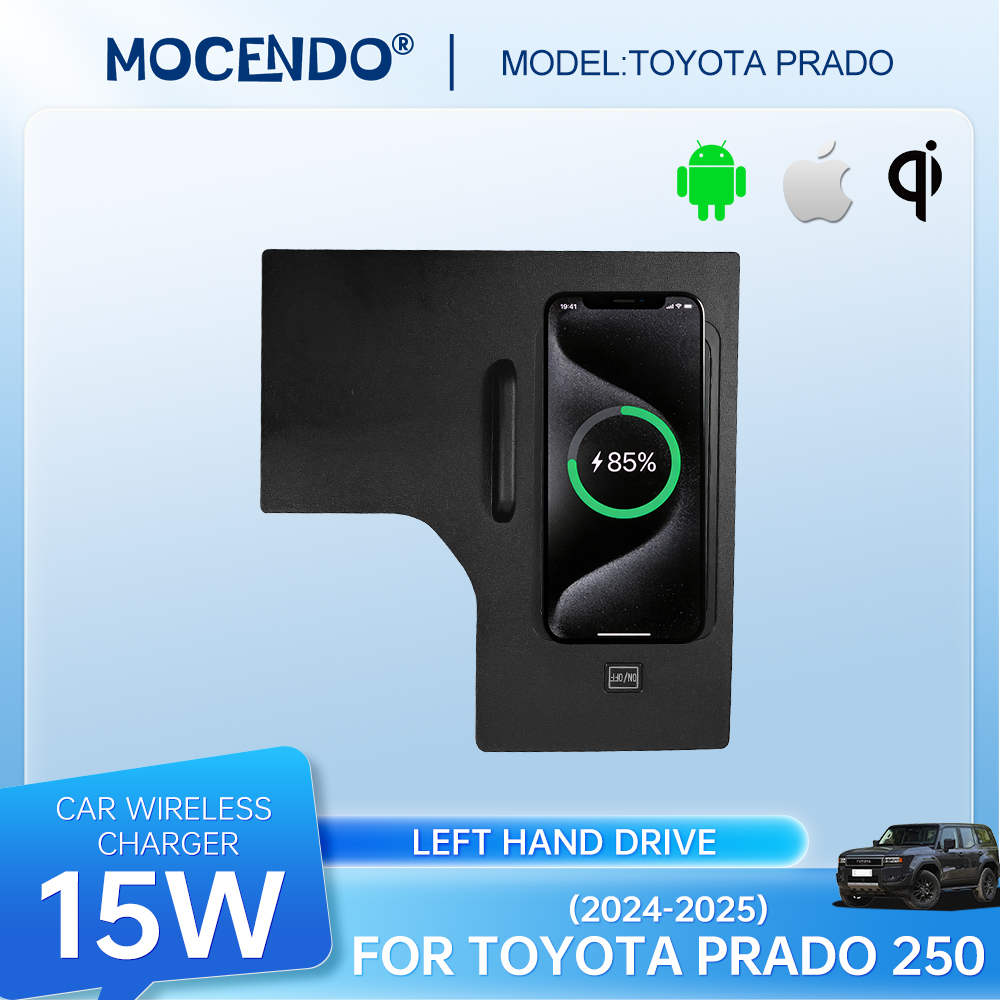 모센도 차량용 무선 충전 패드 플레이트 (토요타 프라도 - Wireless Phone Charger Pad 리뷰 및 가격