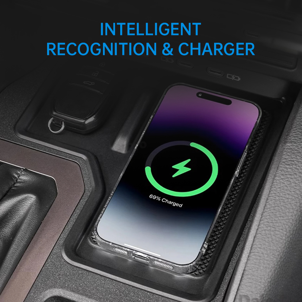 모센도 차량용 무선 충전 패드 플레이트 (토요타 프라도 - Wireless Phone Charger Pad 리뷰 및 가격