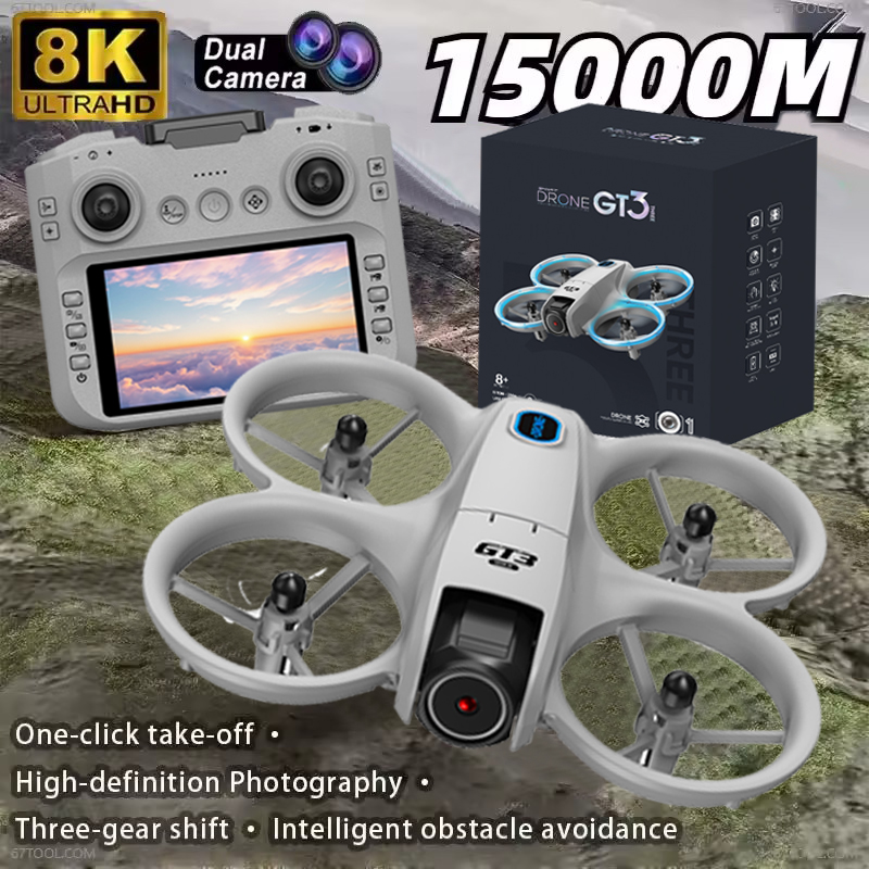 새로운 오리지널 GT3 미니 드론 8K GPS 전문 항 - New Gadgets Electronic 리뷰 및 가격