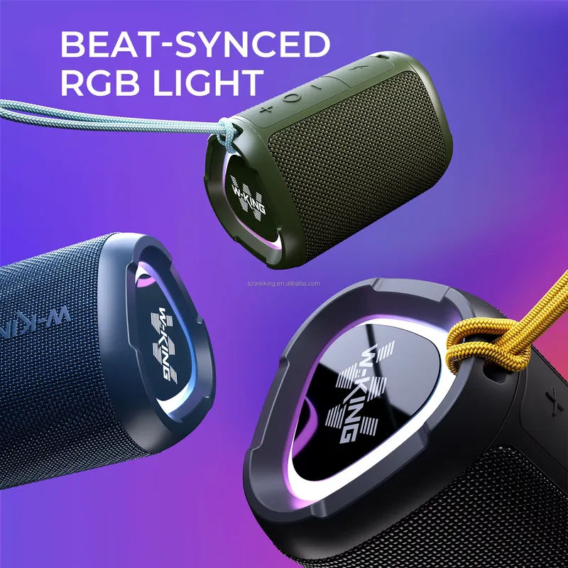 W-KING D110 RGB 무선 블루투스 스피커 LE - Bluetooth Speaker Waterproof 리뷰 및 가격