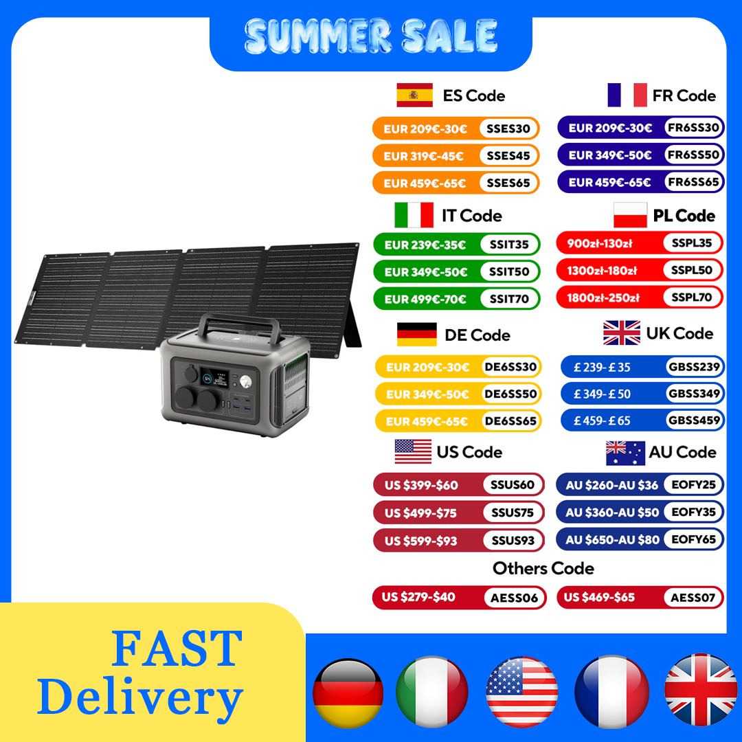 올파워스 R600 파워스테이션 299Wh 600W 태양 - Solar Powered Charger 리뷰 및 가격