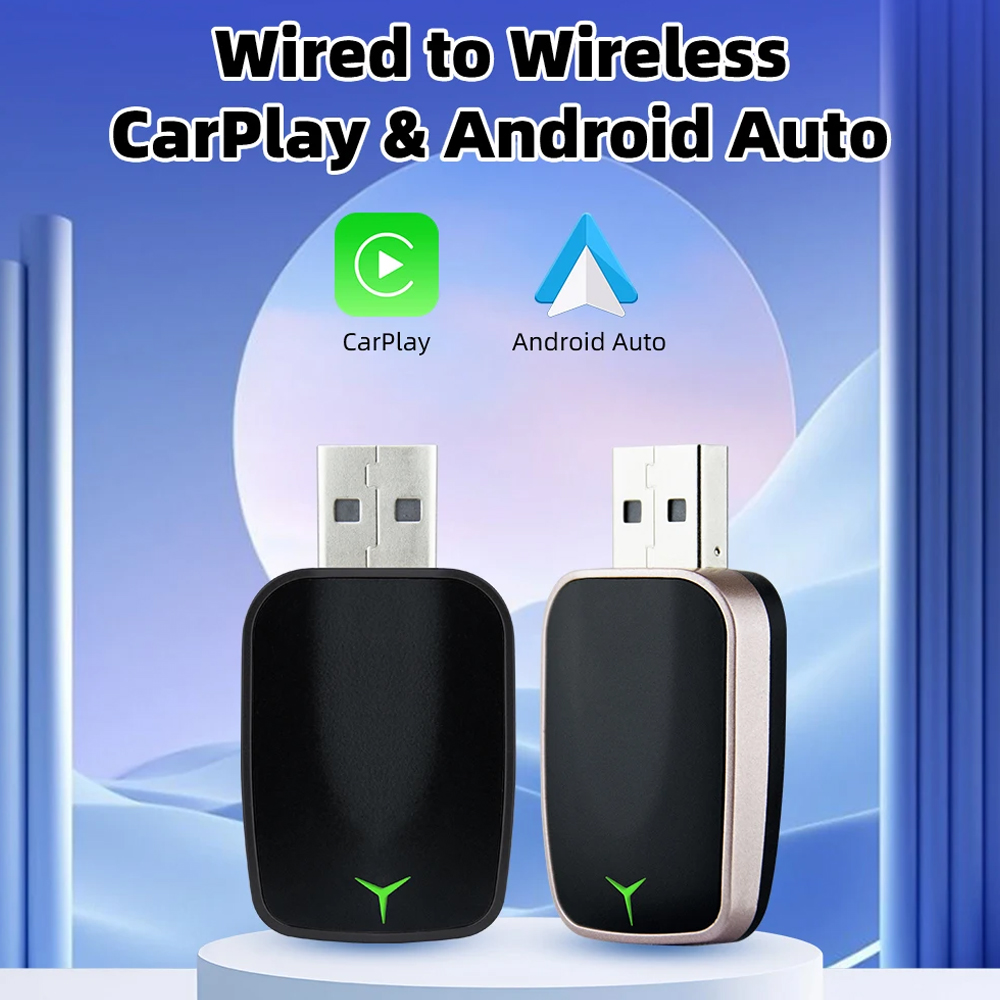 새로운 유선 무선 Carplay 안드로이드 2 In 1 - Electronic Gadgets 리뷰 및 가격