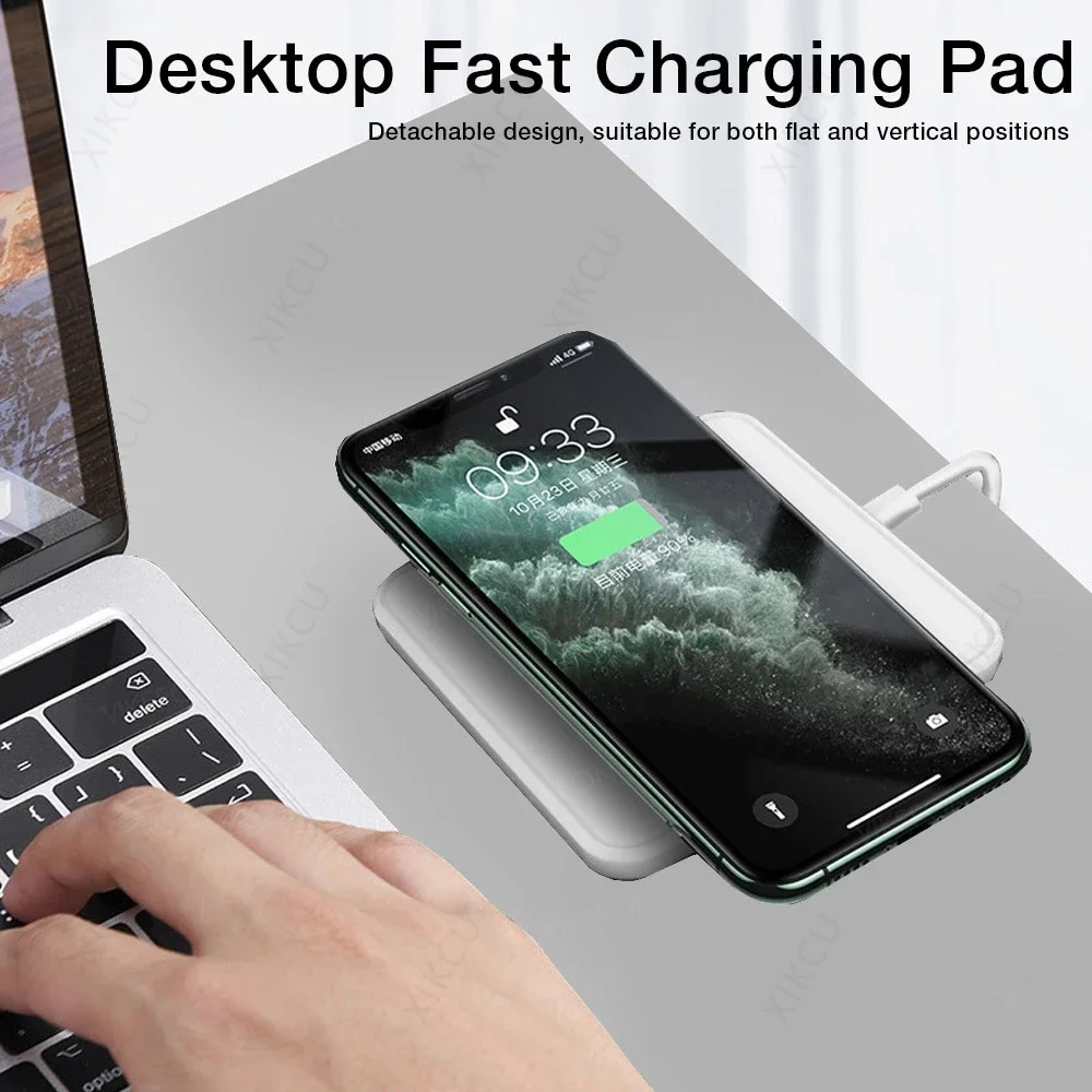 데스크탑 탈착식 휴대폰 거치대 충전 패드 (아이폰 16 - Wireless Phone Charger Pad 리뷰 및 가격